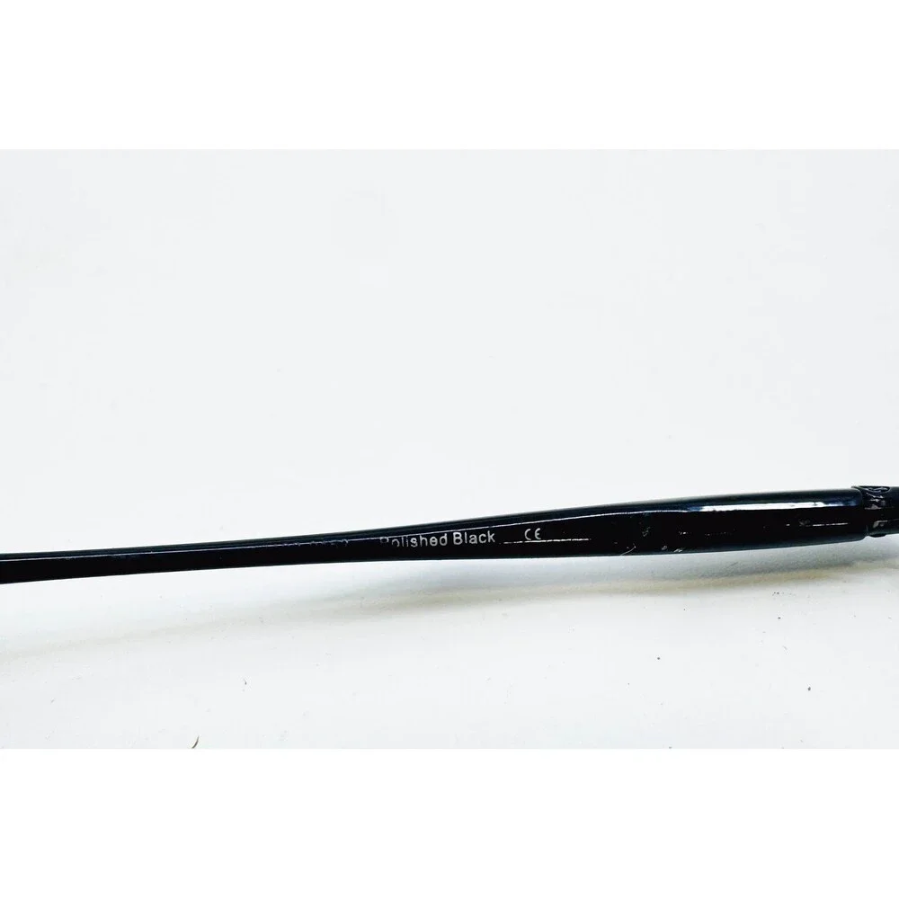 Oakley Eyeglasses Mens Black Semi Rimless Rectangular Frames 53-18-140
